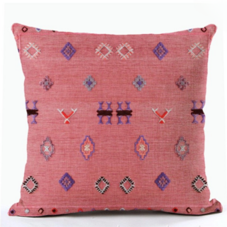 Housse Coussin Rose