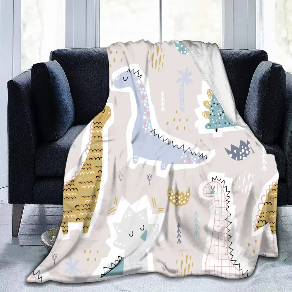 Plaid Dinosaure pour Bébé S81737337c75744e5a853ebeb3a885026y 53