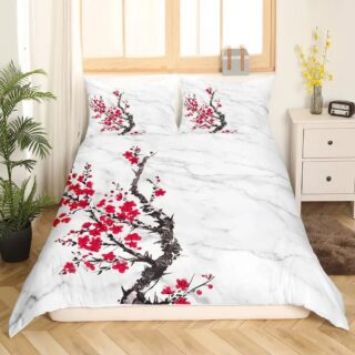 Parure de Lit Fleur Japonaise