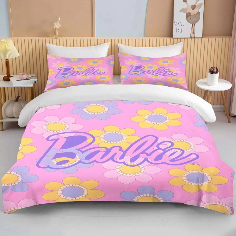 Parure de Lit Rose Barbie Chambre Fille main image 17 11